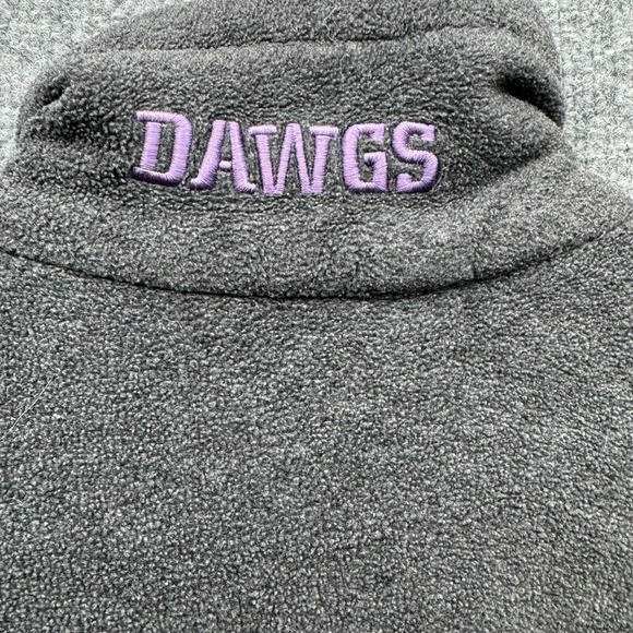 Columbia Fleece Jacket Men's Size S Gray Washington Huskies NCAA - Picture 9 of 14
